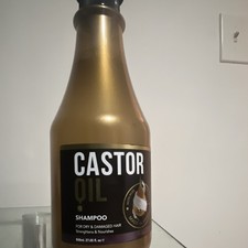 Castor Oil Shampoo for Dry & Damaged Hair Str...