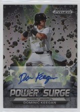 2022 Panini Prizm Draft Picks Power Surge Silver Dominic Keegan #PS-DK Auto 4l3
