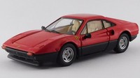 Best Model BEST9809 Ferrari 308 Gtb 1977 1:43 Modellauto Rot/Schwarz