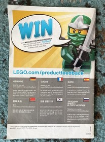 LEGO 70787 BIONICLE -  TAHU MASTER OF FIRE - Instruction booklet ONLY