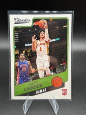 2021-22 Panini Chronicles - Jalen Johnson #172 Classics Purple 27/49 - RC