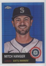 2022 Topps Chrome Platinum Anniversary Blue Prism Refractor Mitch Haniger 10ba