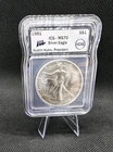🔥 1991 Austin Hutto Signed American Silver Eagle MS70 ICG Rare Perfect US Coin