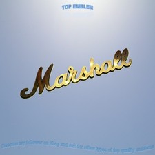 MARSHALL emblema brusched badge sostituzione logo decal sticker adesivo