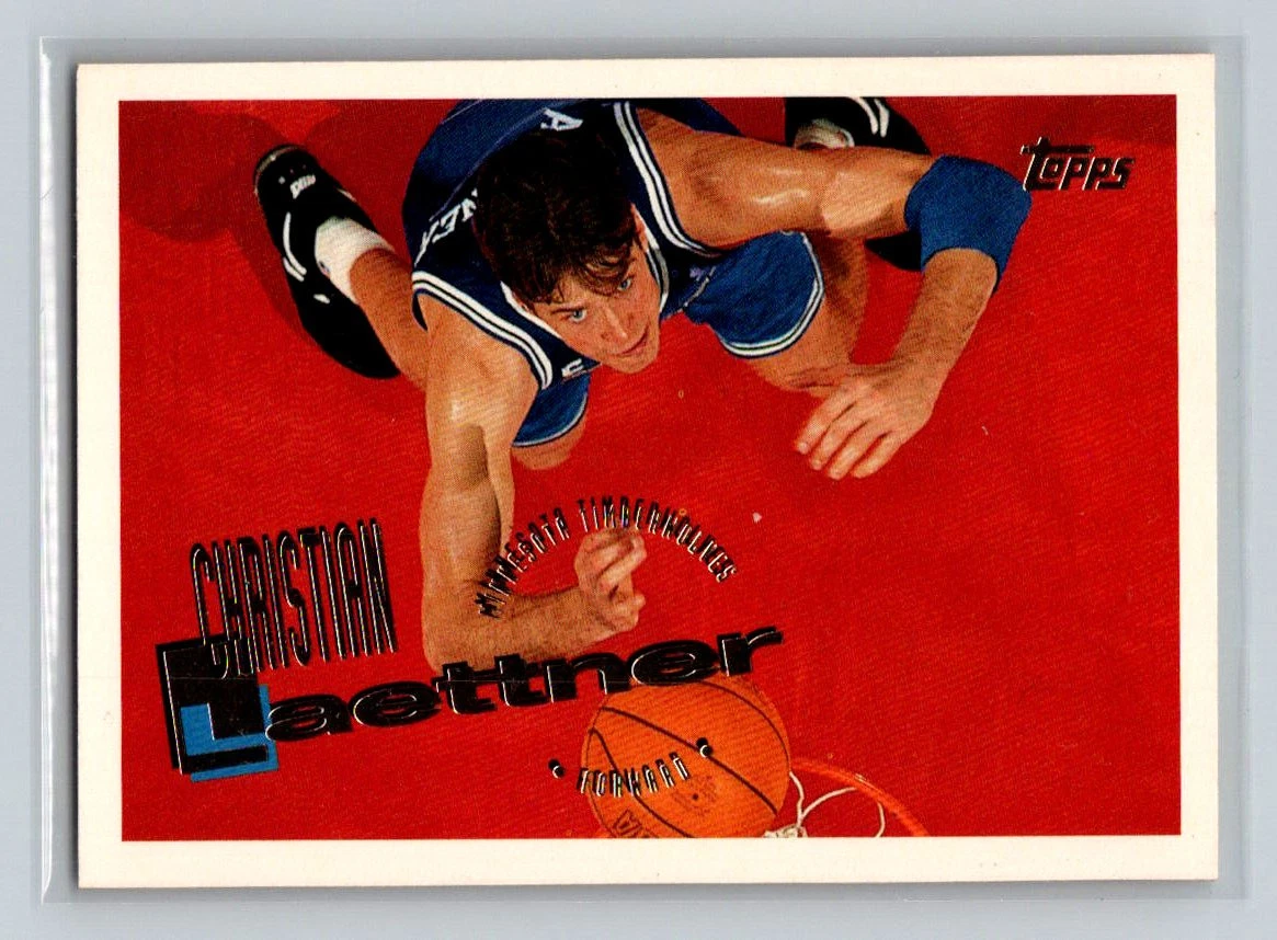 Christian Laettner trading card