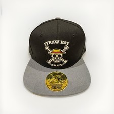 ONE PIECE - Snapback Cap Mütze - Black & Gra...