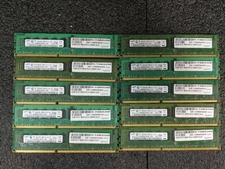 Lot of 10 Apacer 4GB 1Rx4 DDR3-1333 PC3-10600 ECC Registered Server Memory RAM