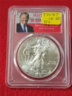 2017  American Silver Eagle ASE $1 PCGS MS 70 FDI DONALD TRUMP 1 OF 2000 #T2687