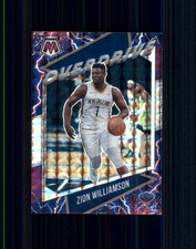 2020-21 Panini Mosaic #13 Zion Williamson Overdrive