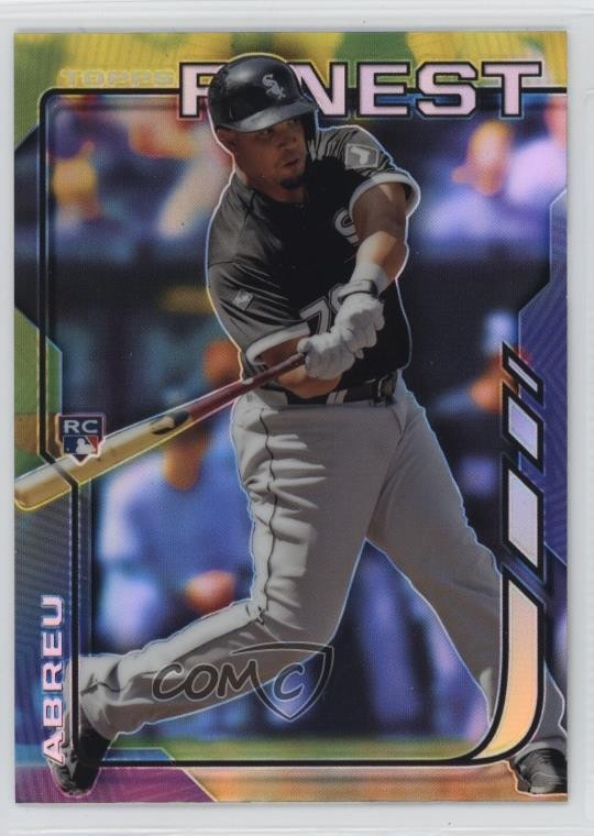 2014 Topps Finest Refractor Jose Abreu #22 0v7a