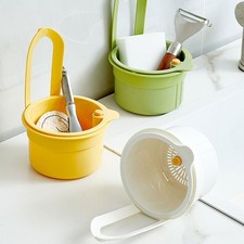 Kitchen Sink Strainer Basket Hangable Filter Basket Food Catcher Waste Filter JQ
