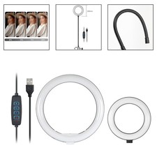 Easily Transportable Overhead Selfie Ring Light Perfect for Content Creators