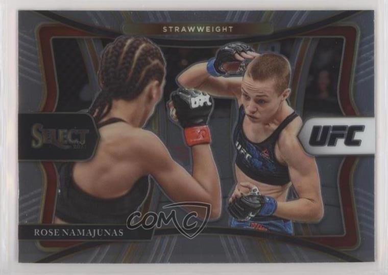 2021 Panini Select UFC Premier Level Rose Namajunas #105 0g27
