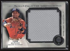 2014 TOPPS MUSEUM COLLECTION JOSE ALTUVE MOMENTOUS MATERIALS JUMBO RELICS 13/50