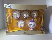 Disney Beauty and the Beast Mrs. Potts Tea set Tray  Sound