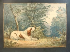 Antique 1880 A Pope Plate 7 Chromolithograph Trimbush #2