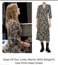 ba&sh Manon Midi Dress  Days Of Our Lives Abigail Maxi Dress NWOT Sz S