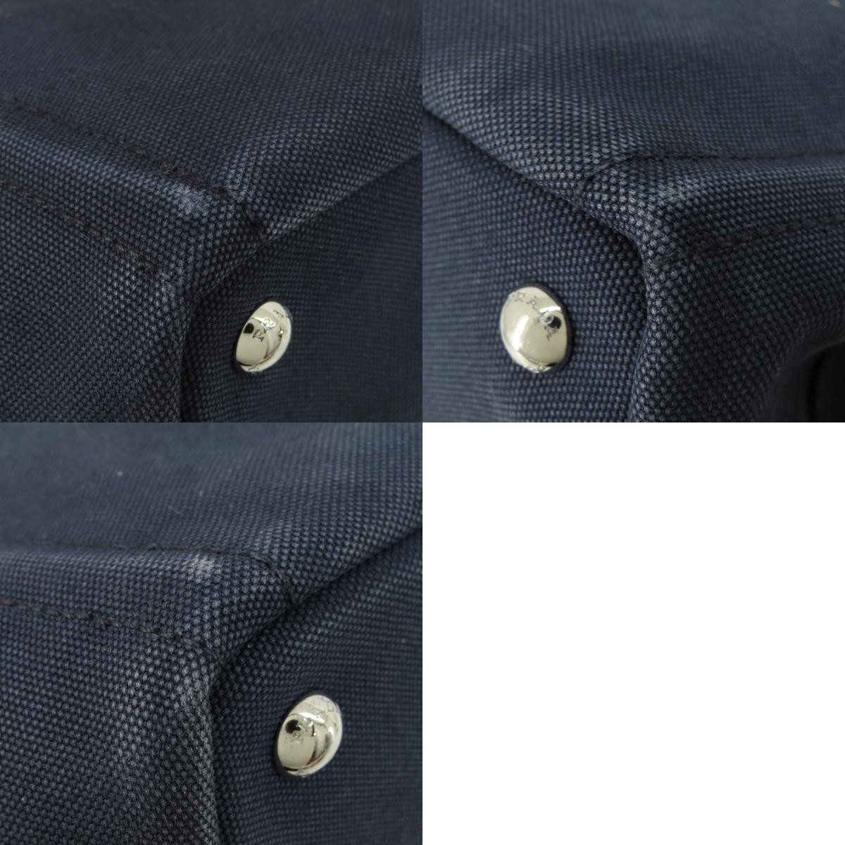 PRADA 1BG439 Canapa Mini 2WAY Handbag Canvas Ladies Used from japan thumbnail 10