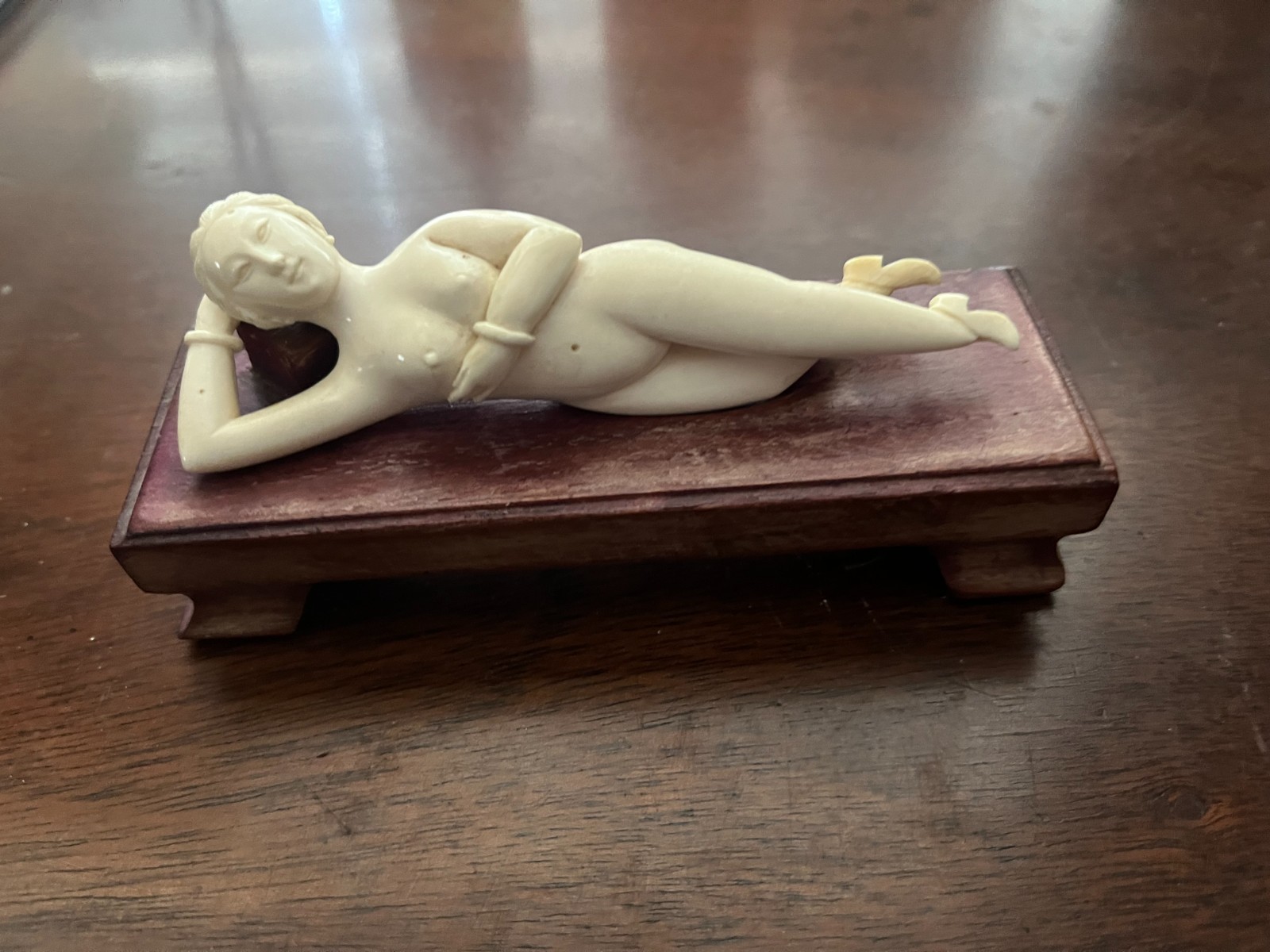Hand carved Chinese Doctor Lady