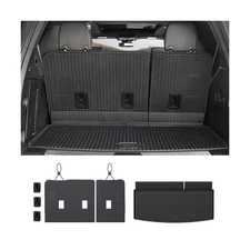 Cargo Mat Backrest Mats for 2021-2025 2026 Chevrolet Chevy Tahoe/GMC Yukon Ac...