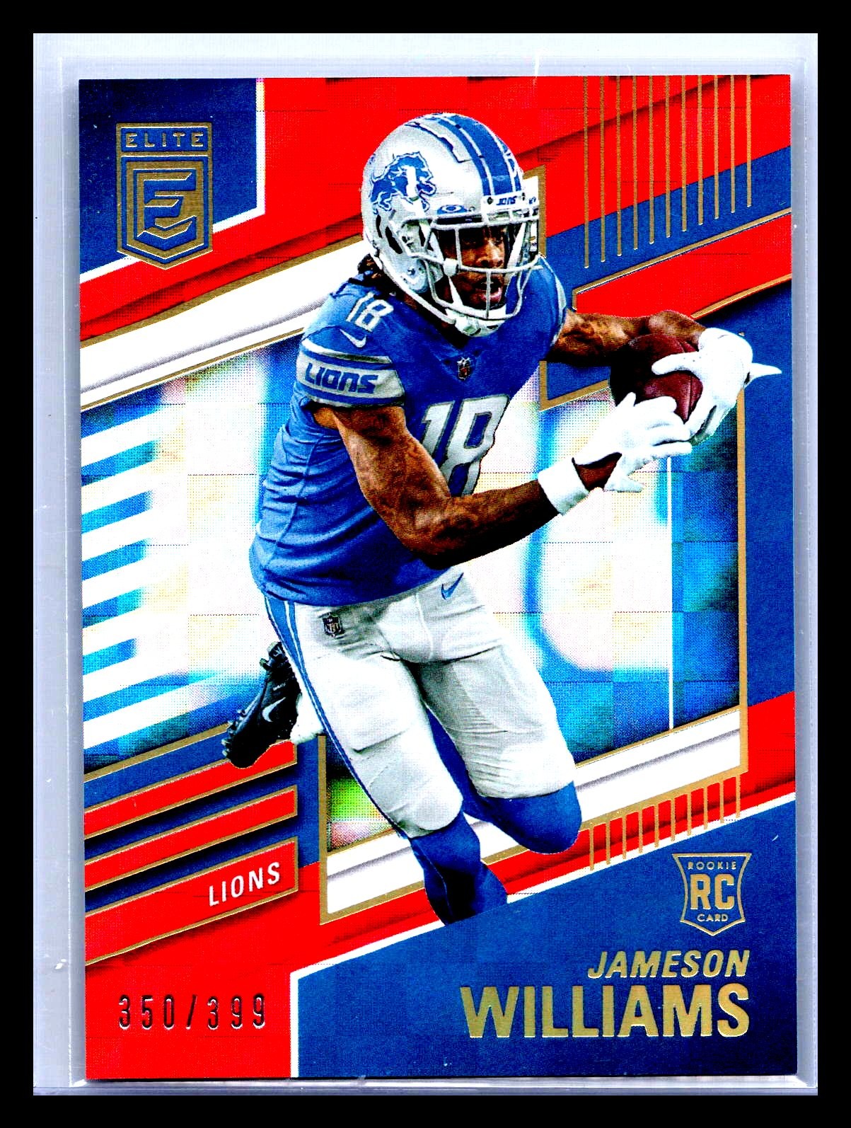 2022 Donruss Elite #121 Jameson Williams Red #/399