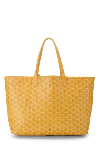 Goyard Yellow Goyardine Canvas Saint-Louis PM - WGACA