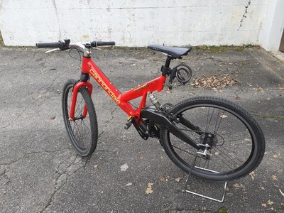 Retro Vintage Fully Cannondale Super V Franck Roman Signature