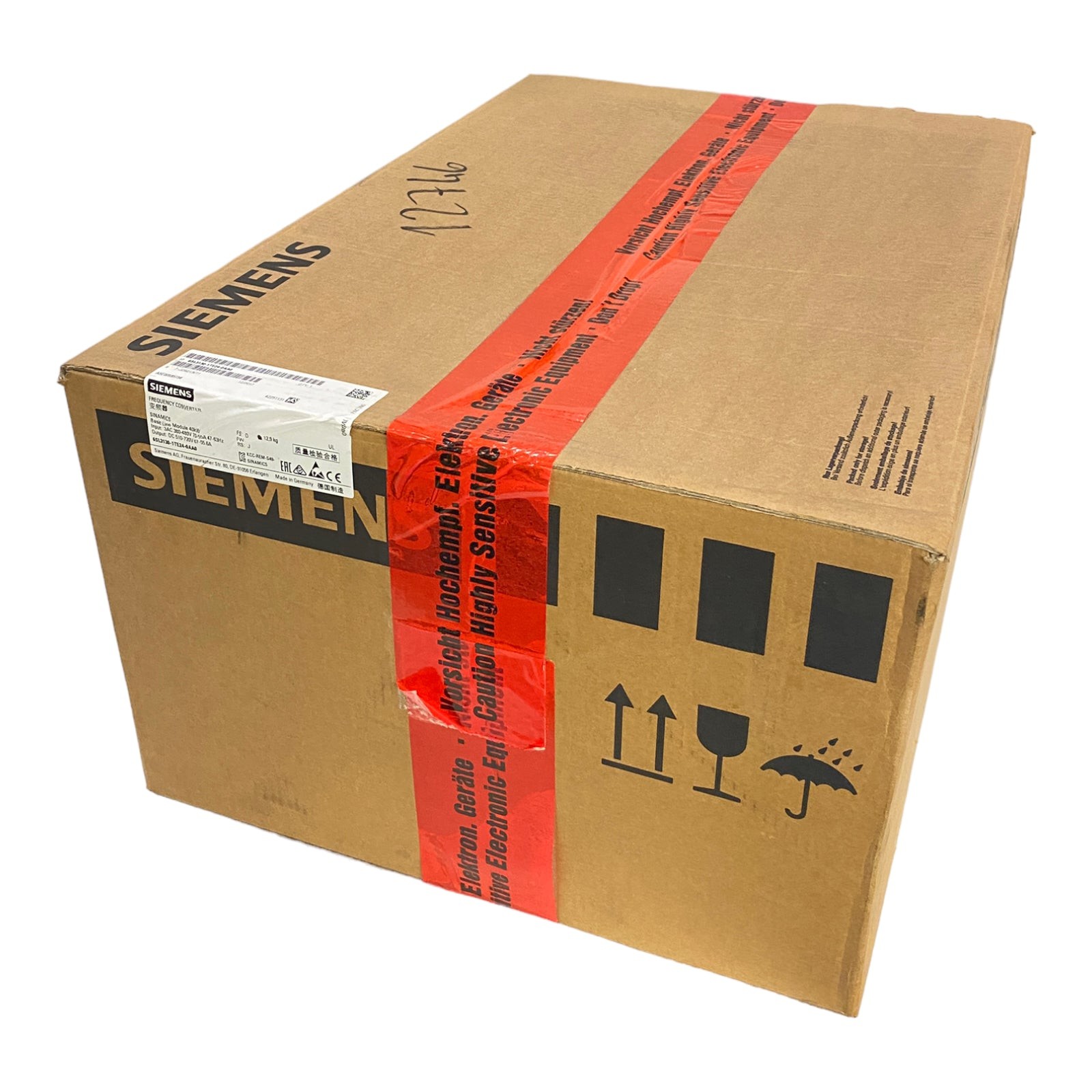 Siemens Frequency Converter 40 KW 6SL3130-1TE24-0AA0 380-480V 50/60Hz 600V 67A