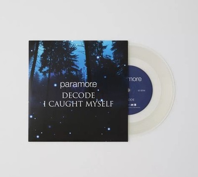PARAMORE Decode/I Caught Myself CLEAR Vinyl - SINGLES DAY Exclusive!