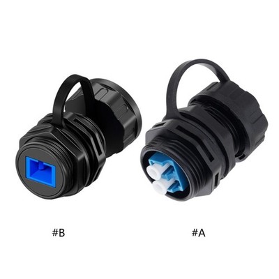 High Performances LC Fiber Optics Coupler Adapter Panel Mount For Data Center
