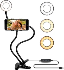 Selfie Ring Light with Phone Holder GOOSENECK  Stand