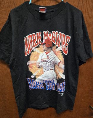 Vintage St Louis Cardinals Mark McGwire 1998 Home Run Tour T-Shirt