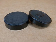 Leitz Leica Genuine Bakelite A36 Lens Caps - Elmar / Summaron / Hektor