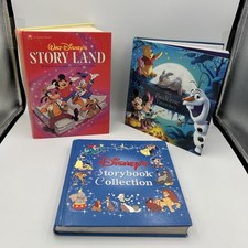 Walt Disney's Storybooks Lot: Story Land Bedtime/ Favorite Collections 2 VTG 