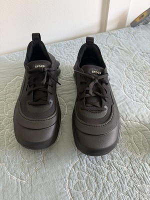 Crocs Echo Surge Sneakers Shoes Men s 8 womens 10 Black 210079