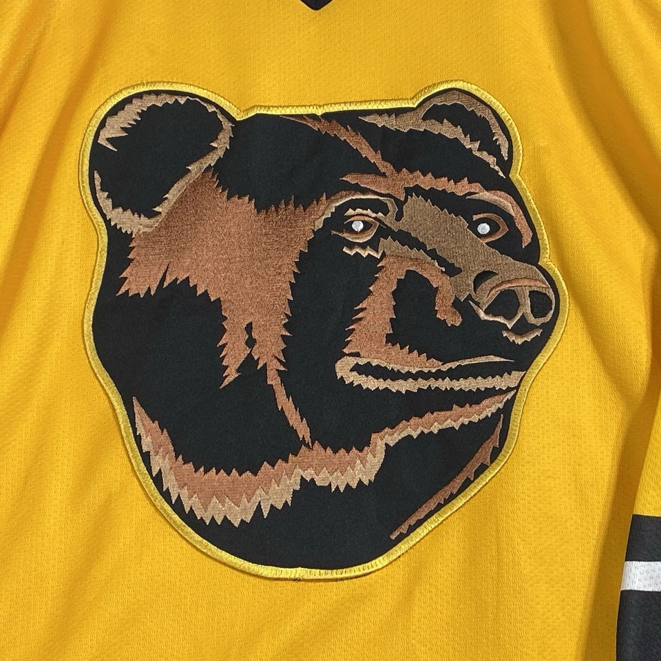 Camiseta De Colección Starter Boston Bruins Pooh Bear Adulto Talla XL Amarilla NHL ¡Excelente! Foto 2 de 4