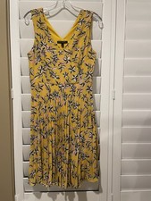 Banana Republic Women's Floral Sleeveless Dress Size 0
