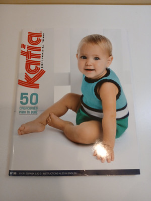Katia Knitting Instruction Pattern Magazine Children Baby- Mg1