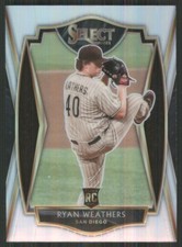 2021 Select Holo #168 Ryan Weathers San Diego Padres TW1639