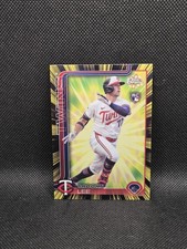 2025 Topps Chrome Baseball- #RR-4 Brooks Lee Radiating Rookie SP - Twins