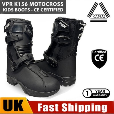 Kinder Motorrad CE Stiefel Motocross Off Road Dirt Pit Bike VPR K156 Junior MX Boot