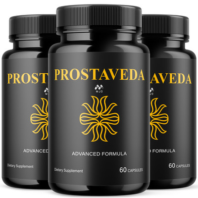 (3 Pack) Prostaveda Advanced Prostate Health Support Prosta Veda 180 Capsules