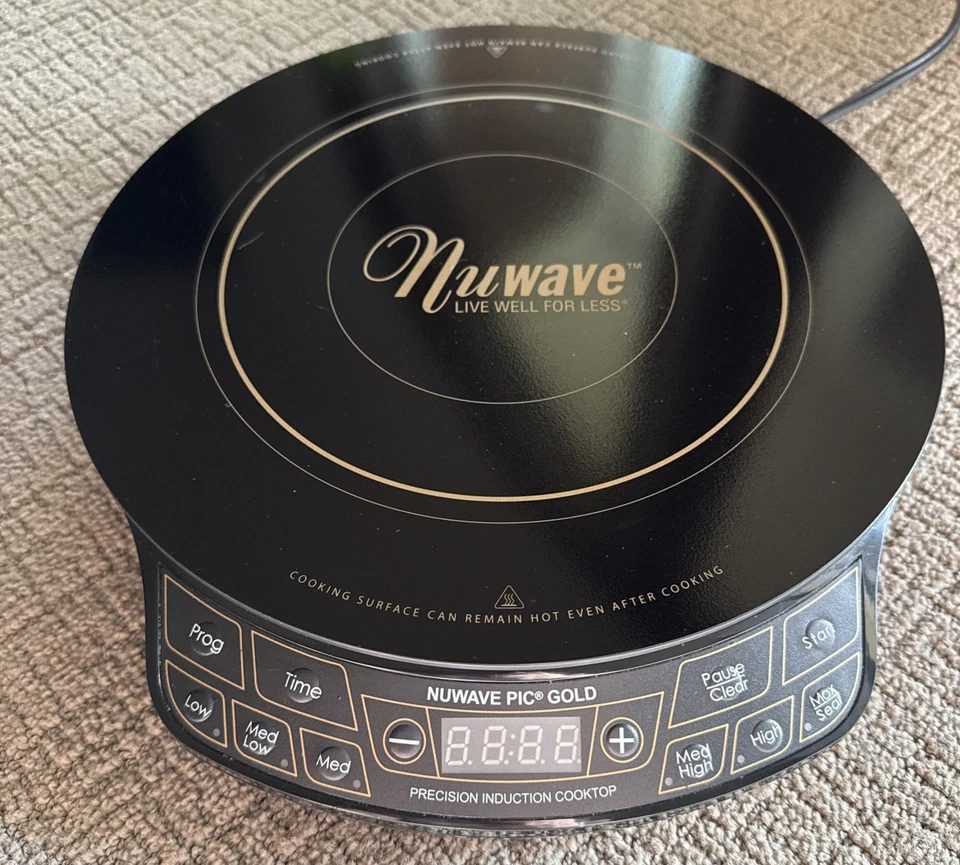 NuWave Pic Gold, Modelo 30201 AR Placa de Inducción de Precisión con Bolsa de Transporte Manuales Foto 2 de 4
