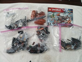 Ninjago LEGO 70605 Misfortune's Keep Box Manual 1 Sealed Bag (incomplete) No Fig