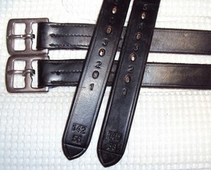 JOSEPH STERLING Stirrup Leathers - Quality Leather -  1" x 62" - GREAT