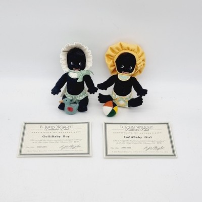 R. John Wright Gollibabies limitiert 320 aus 2000 13 cm Filz