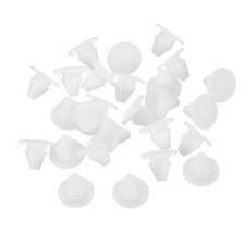 36 Pcs Silicone Hole Plug, White Fit for Bottle Pipes 5mm Inner Diameter