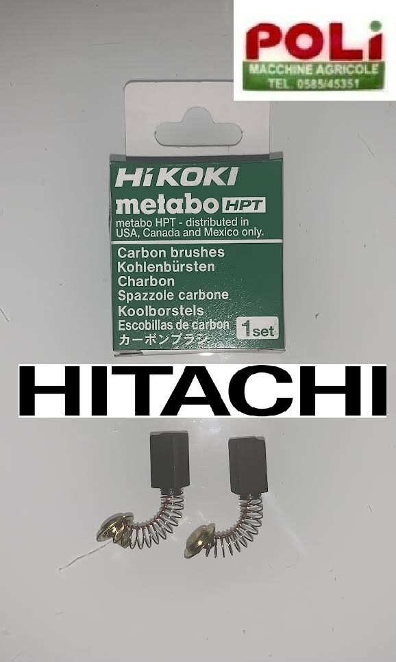 SPAZZOLE DI RICAMBIO HITACHI HIKOKI 999021 PER MACCHINE IN ELENCO