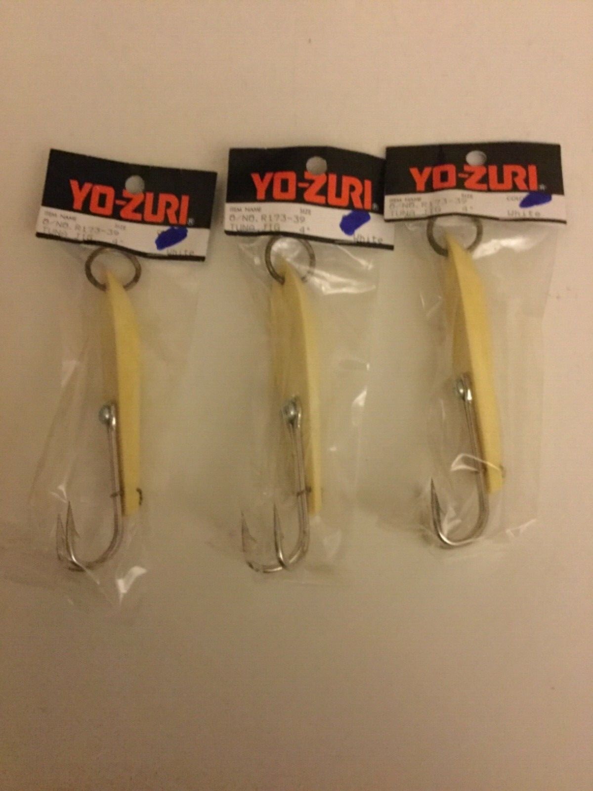3 "PLANTILLAS DE ATÚN DE COLECCIÓN TROLLING PESCA EN ALTA MAR 3"" BLANCO YOZURI DESCUENTO POR VOLUMEN"