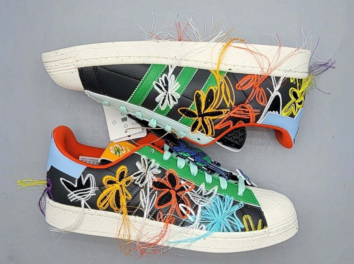 Adidas x Sean Wotherspoon Superstar Super Earth Black Sz 10 GX3823 NEW Sean Wotherspoon X adidas Superstar Superearth  main image 4